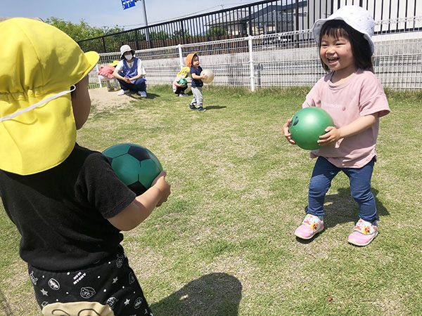 園庭開放を始めました！